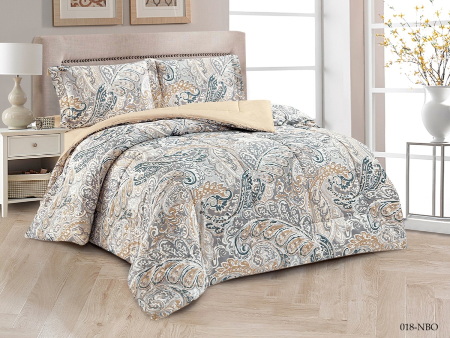 КПБ CLEO сатин "Notte Bianca" с одеялом двуспальный 180*210*1 230*250*1 50*70*2(±2) (22/018-NBO, Оригинальное, Мультиколор)