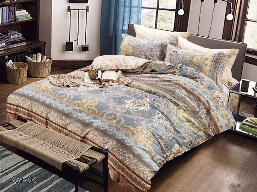 КПБ Cleo сатин набивной "Satin de Luxe" 339-SK