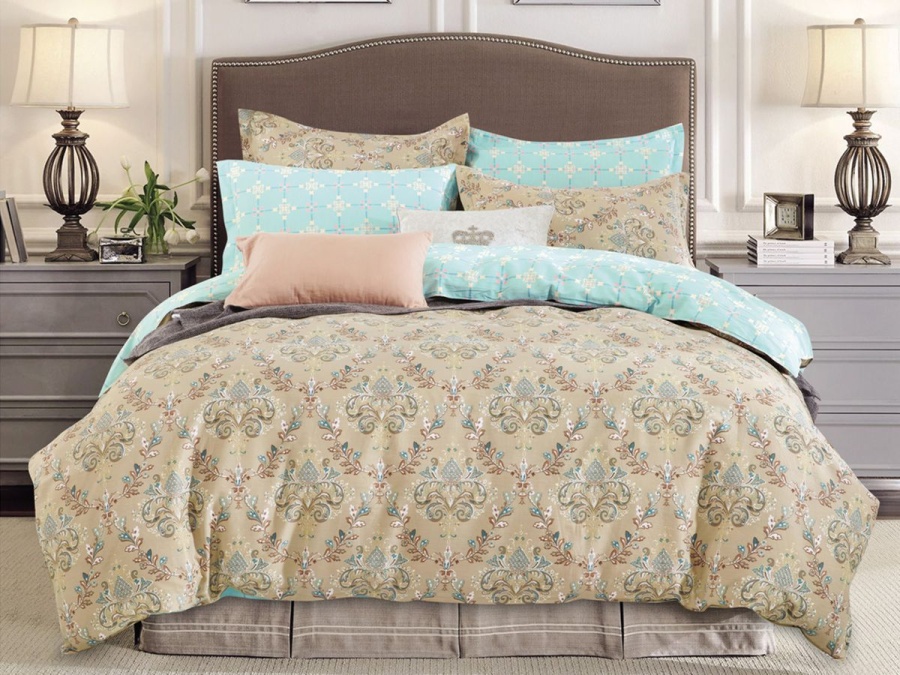 КПБ Cleo сатин набивной "Satin Lux" 089-SL