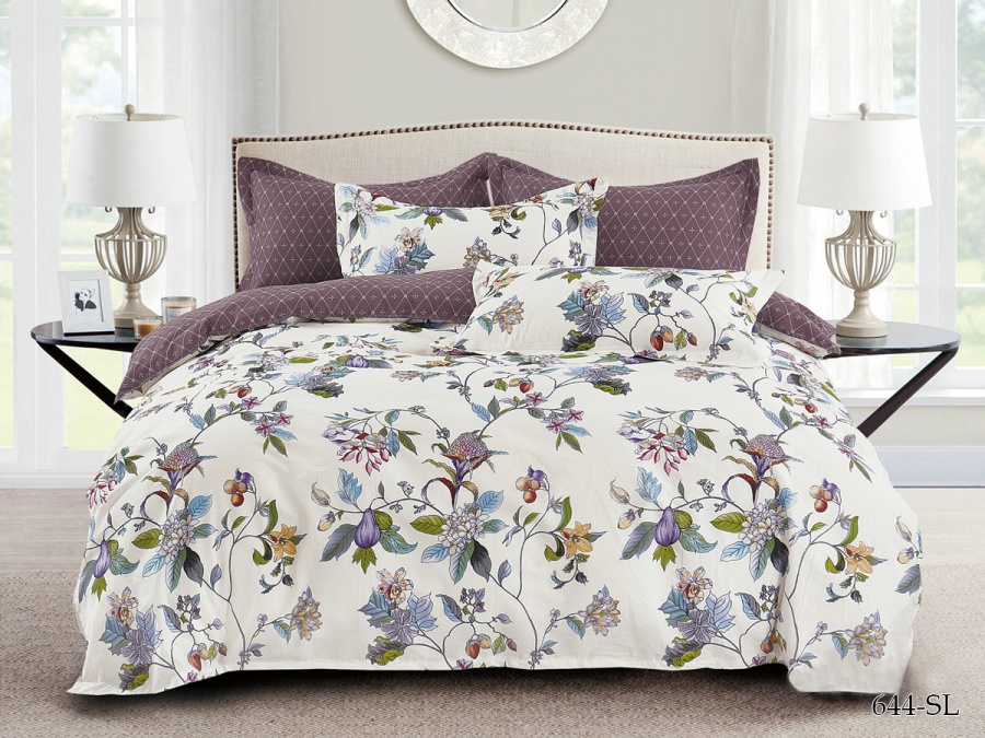 КПБ Cleo сатин набивной "Satin Lux" 644-SL КПБ Cleo сатин набивной "Satin Lux" 644-SL