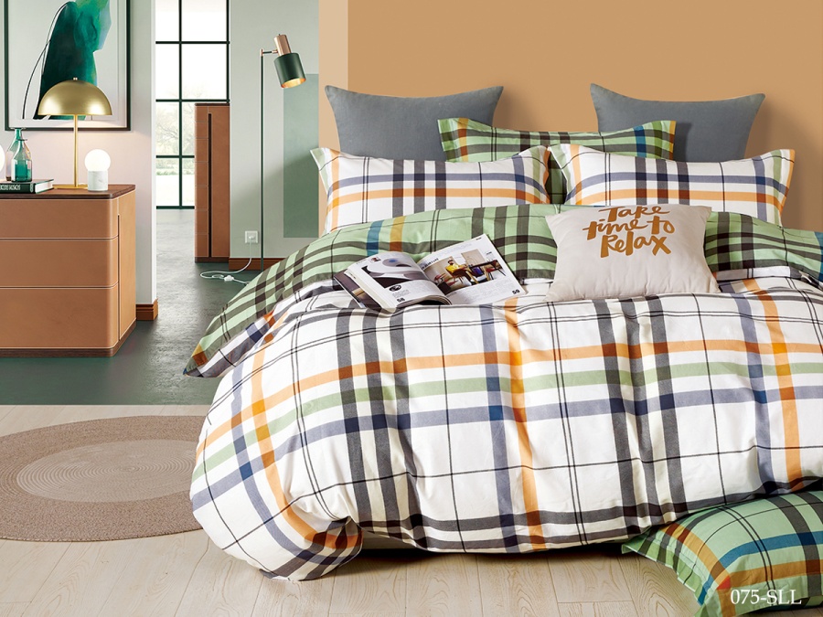 КПБ Cleo сатин набивной "Satin euro max" 075-SLL