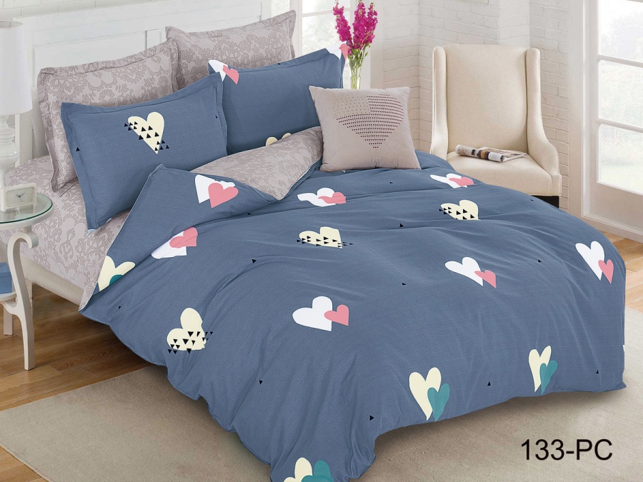 КПБ Cleo Поплин "Pure Cotton" дуэт 145*215*2 220*240*1(±5) 50*70*2(±2) 70*70*2(±2) в ПВХ (41/133-PC, Оригинальное, Синий) КПБ Cleo Поплин "Pure Cotton" дуэт 145*215*2 220*240*1(±5) 50*70*2(±2) 70*70*2(±2) в ПВХ (41/133-PC, Оригинальное, Синий)