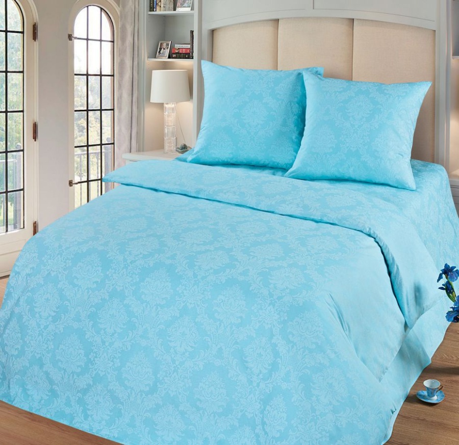 КПБ Cleo поплин 006-PG Аквамарин КПБ Cleo поплин 006-PG Аквамарин