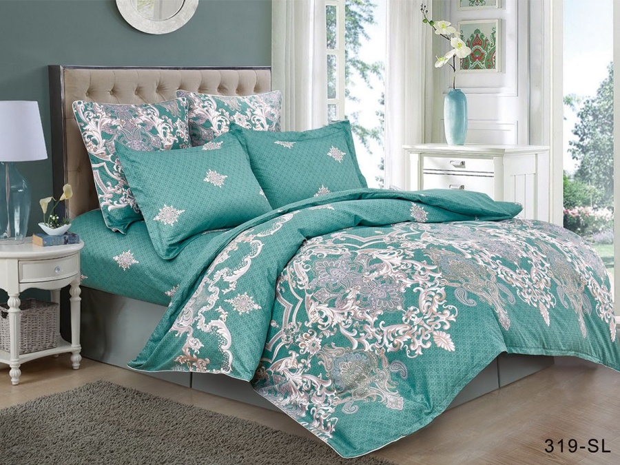 КПБ Cleo сатин набивной "Satin Lux" 319-SL