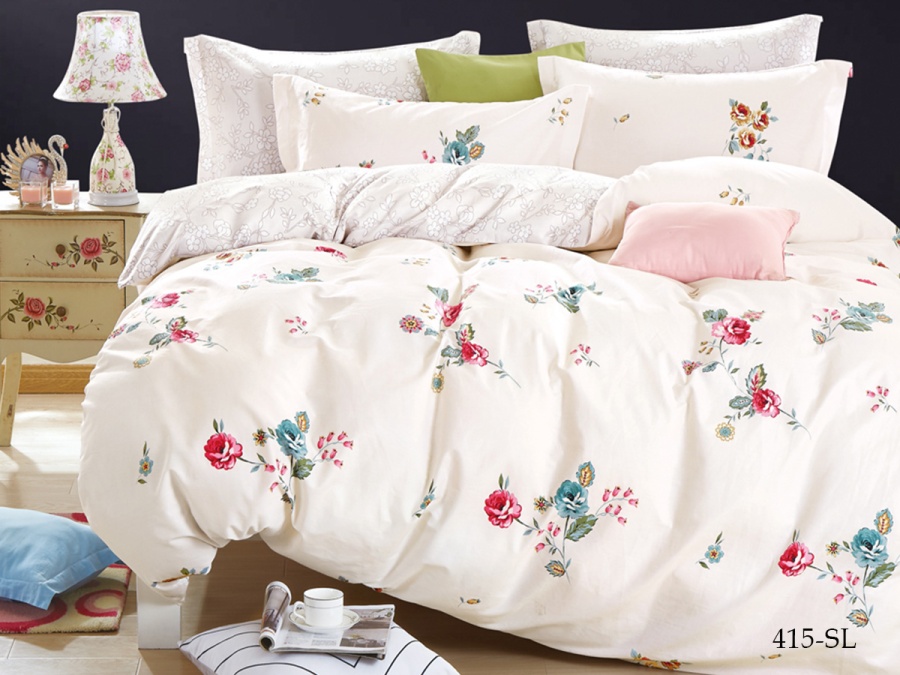 КПБ Cleo сатин набивной "Satin Lux" 415-SL КПБ Cleo сатин набивной "Satin Lux" 415-SL