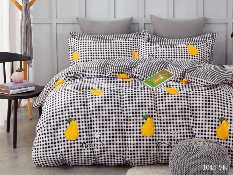 КПБ Cleo сатин набивной "Satin de Luxe" двуспальный 180*210*1 230*240*1(±5) 70*70*2(±2) (20/1045-SK, Оригинальное, Мультиколор)