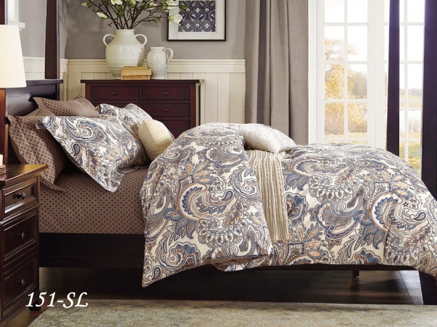 КПБ Cleo сатин набивной "Satin Lux" 151-SL