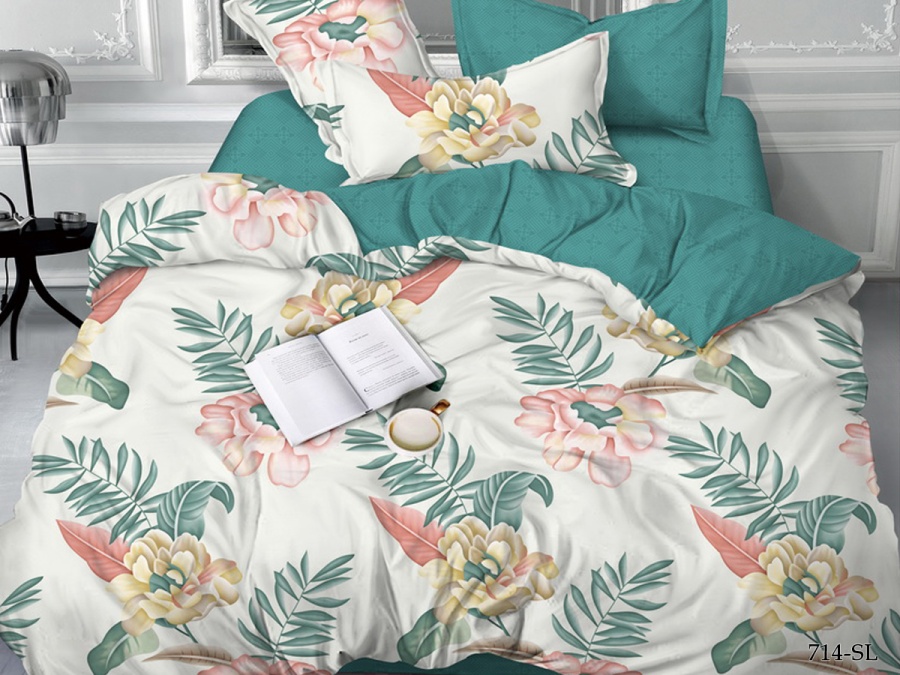 КПБ Cleo сатин набивной "Satin Lux" 714-SL КПБ Cleo сатин набивной "Satin Lux" 714-SL