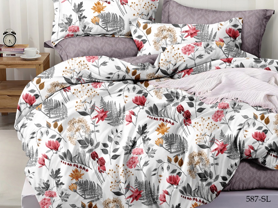 КПБ Cleo сатин набивной "Satin Lux" 587-SL