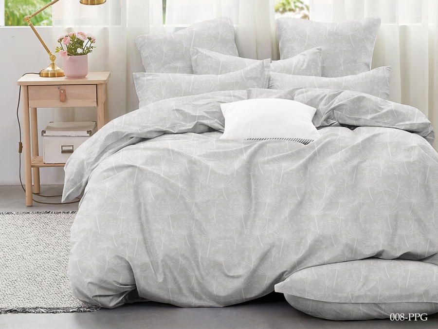 КПБ макопоплин  "Poplin Jacquard" 008-PPG