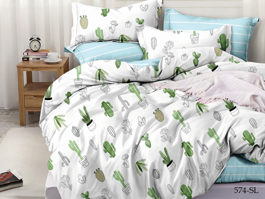 КПБ Cleo сатин набивной "Satin Lux" 574-SL