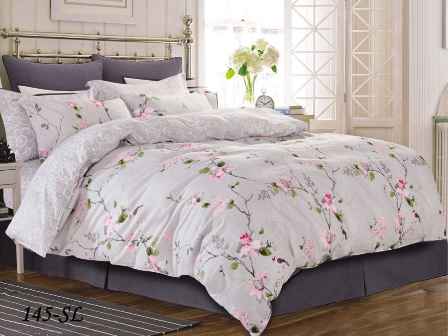 КПБ Cleo сатин набивной "Satin Lux" 145-SL