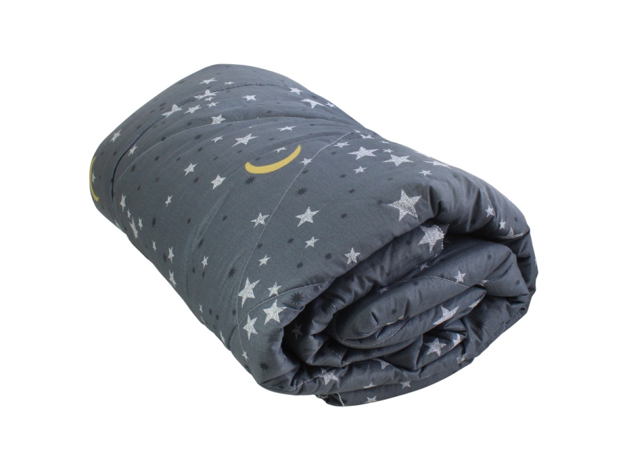 Покрывало Cleo "VELLO D`ORO" 220*240 (220/003-VDR, Звезды,Серый)