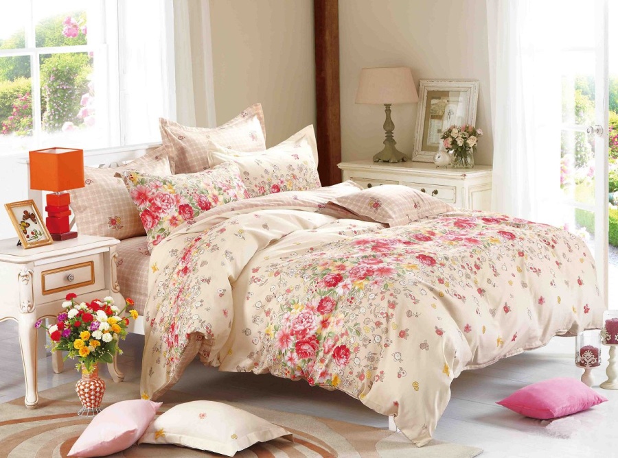 КПБ Cleo сатин набивной "Satin Lux" 017-SL