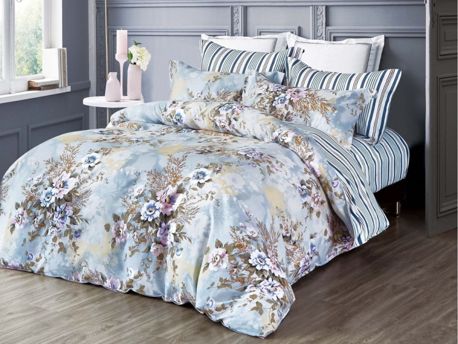 КПБ Cleo сатин набивной "Satin Lux" 092-SL