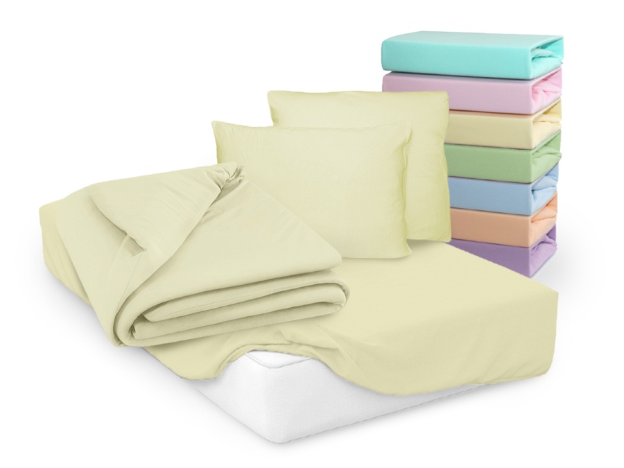 Пододеяльник трикотажный на молнии 140*205 (140/05, Однотонный, Желтый) Пододеяльник трикотажный на молнии 140*205 (140/05, Однотонный, Желтый)