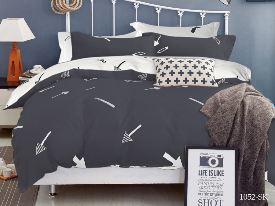 КПБ Cleo сатин набивной "Satin de Luxe" 1052-SK