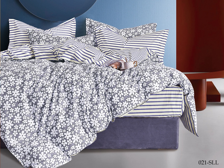 КПБ Cleo сатин набивной "Satin Lux" 1021-SL