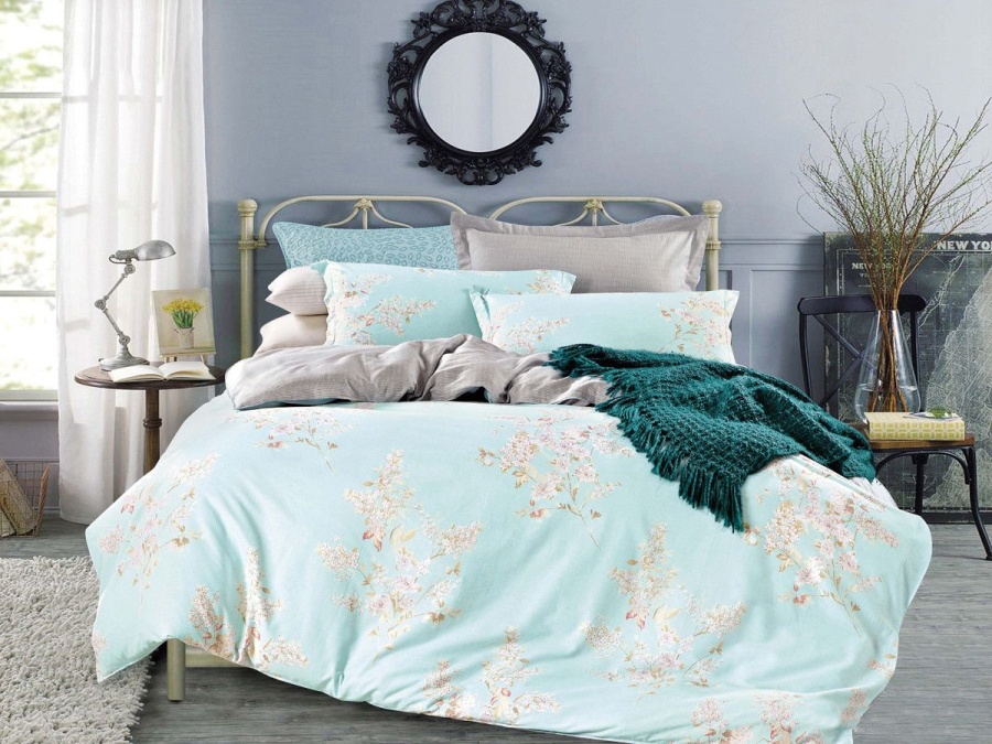 КПБ Cleo сатин набивной "Satin Lux" 077-SL