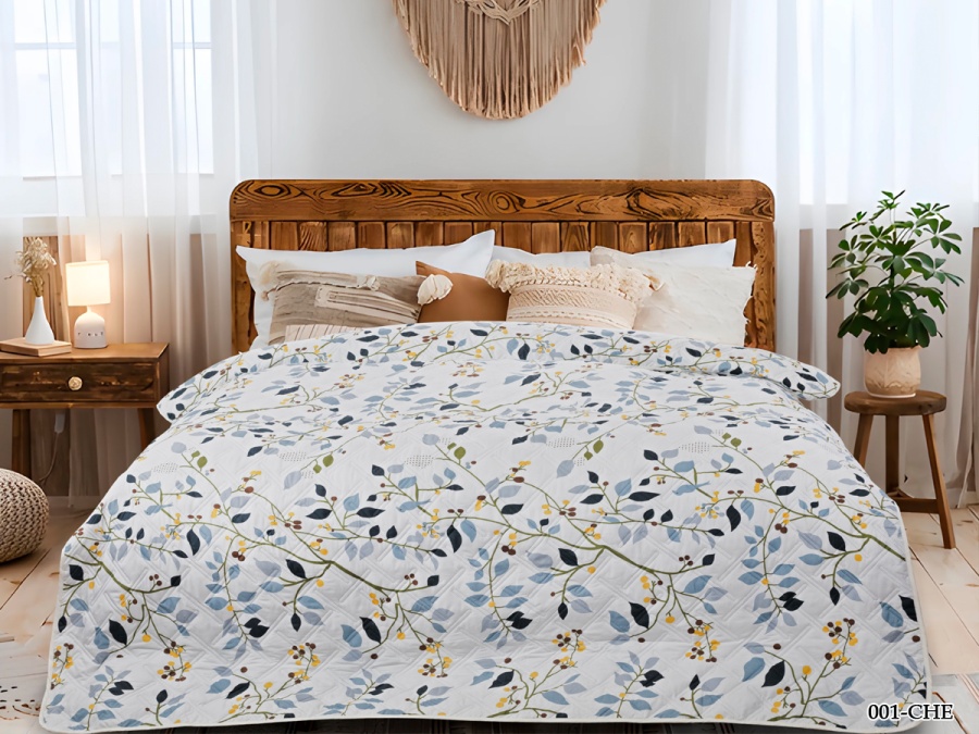 Покрывало Cleo "CHELSI" 150*210  (150/001-CHE, Растения,Мультиколор) Покрывало Cleo "CHELSI" 150*210  (150/001-CHE, Растения,Мультиколор)