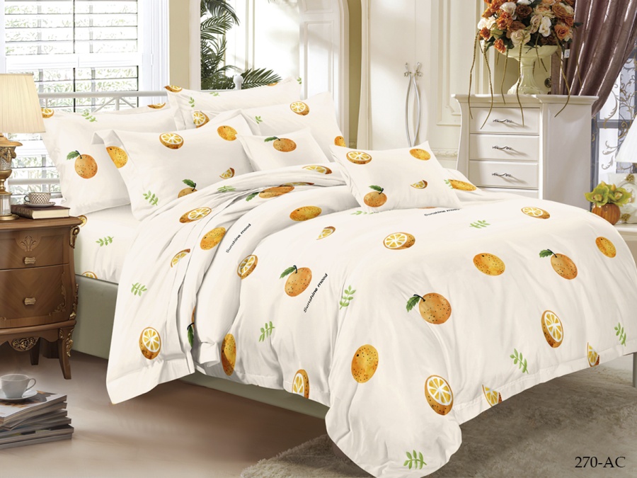 КПБ CL HOME полисатин "Art Color" дуэт 145*215*2 220*240*1(±5) 50*70*2(±2) 70*70*2(±2) в ПВХ (41/270-AC/CL, Оригинальное, Розовый)