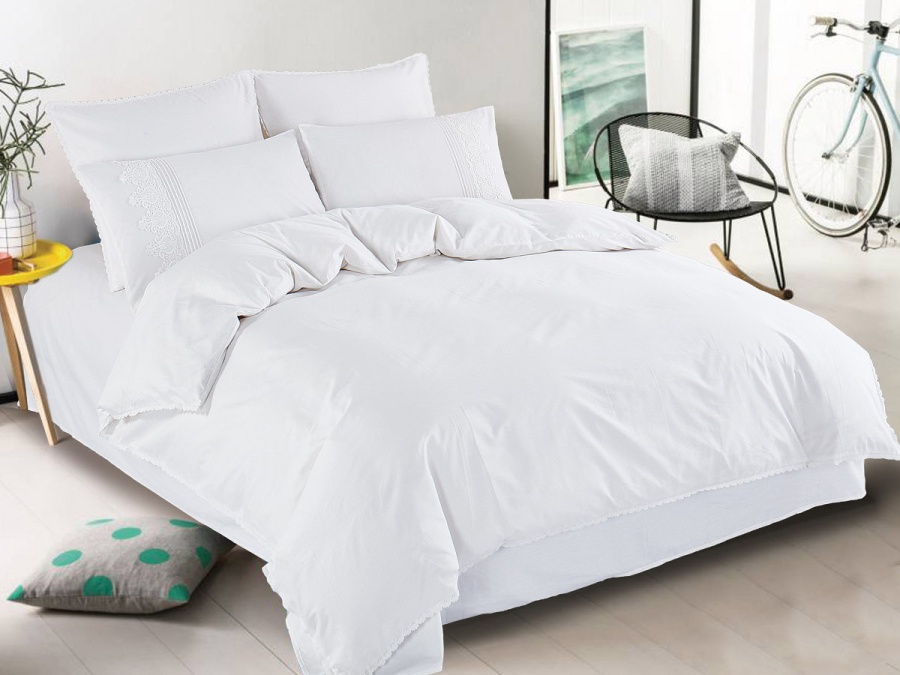 КПБ Cleo сатин "Cotton Lace" 001-LE