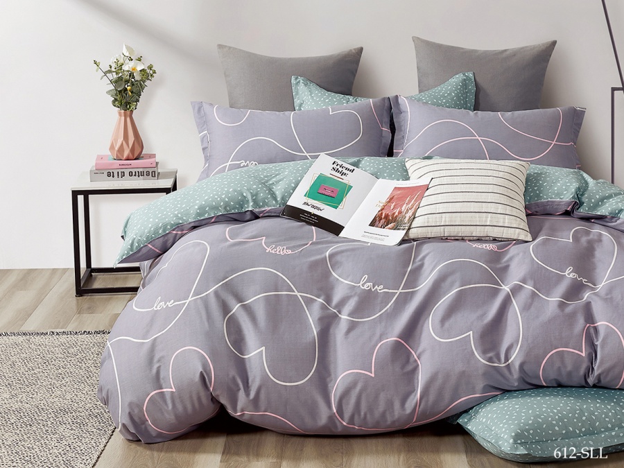 КПБ Cleo сатин набивной "Satin euro max" 612-SLL КПБ Cleo сатин набивной "Satin euro max" 612-SLL