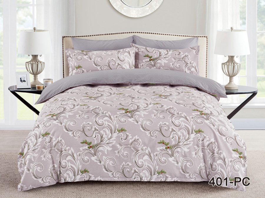 КПБ Cleo Поплин "Pure Cotton" евро 200*220*1 220*240*1(±5) 50*70*2(±2) 70*70*2(±2) в ПВХ (31/401-PC, Оригинальное, Мультиколор)