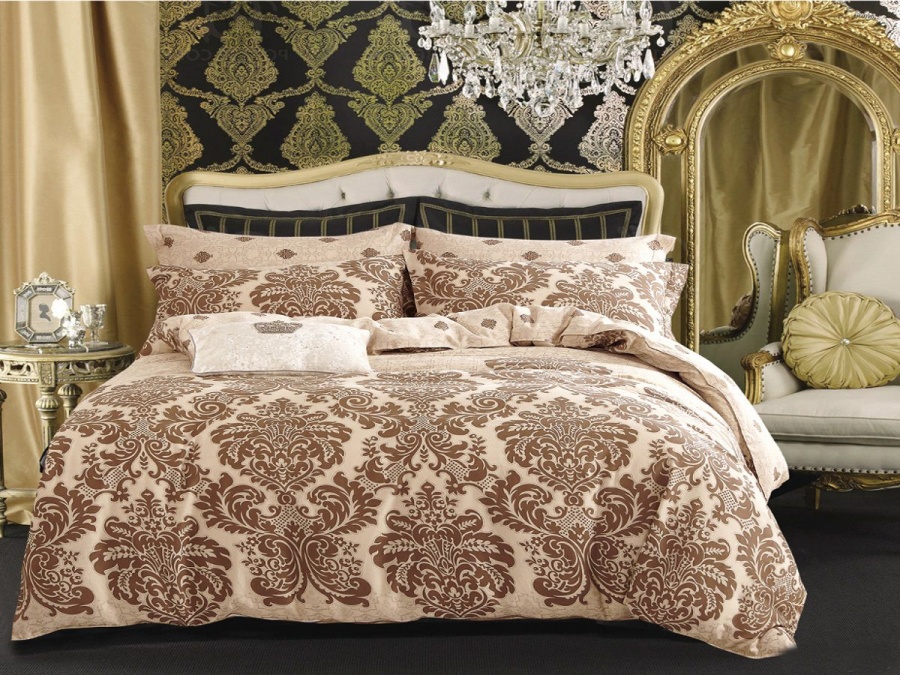 КПБ Cleo сатин набивной "Satin Lux" 043-SL КПБ Cleo сатин набивной "Satin Lux" 043-SL