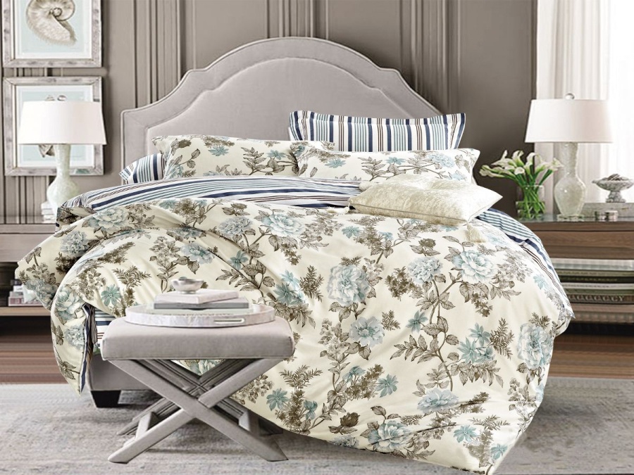 КПБ Cleo сатин набивной "Satin Lux" 096-SL