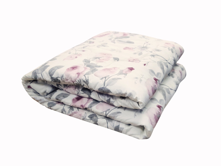 Покрывало Cleo "VELLO D`ORO" 220*240 (220/008-VDR, Цветы, Молочный)