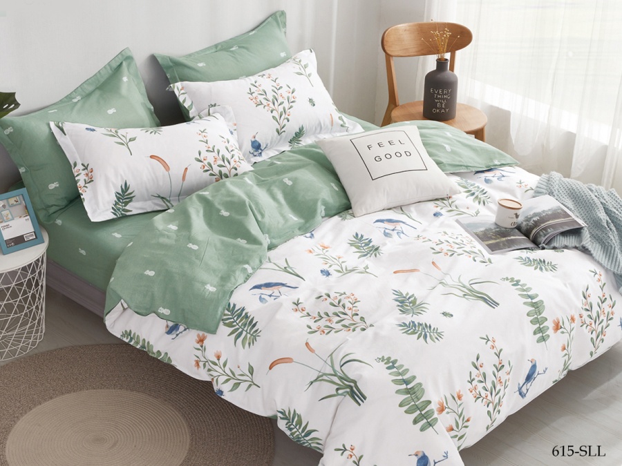 КПБ Cleo сатин набивной "Satin euro max" 615-SLL